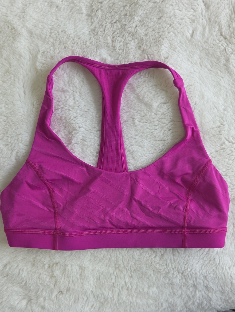 lululemon athletica Magenta Racerback Sports Bra